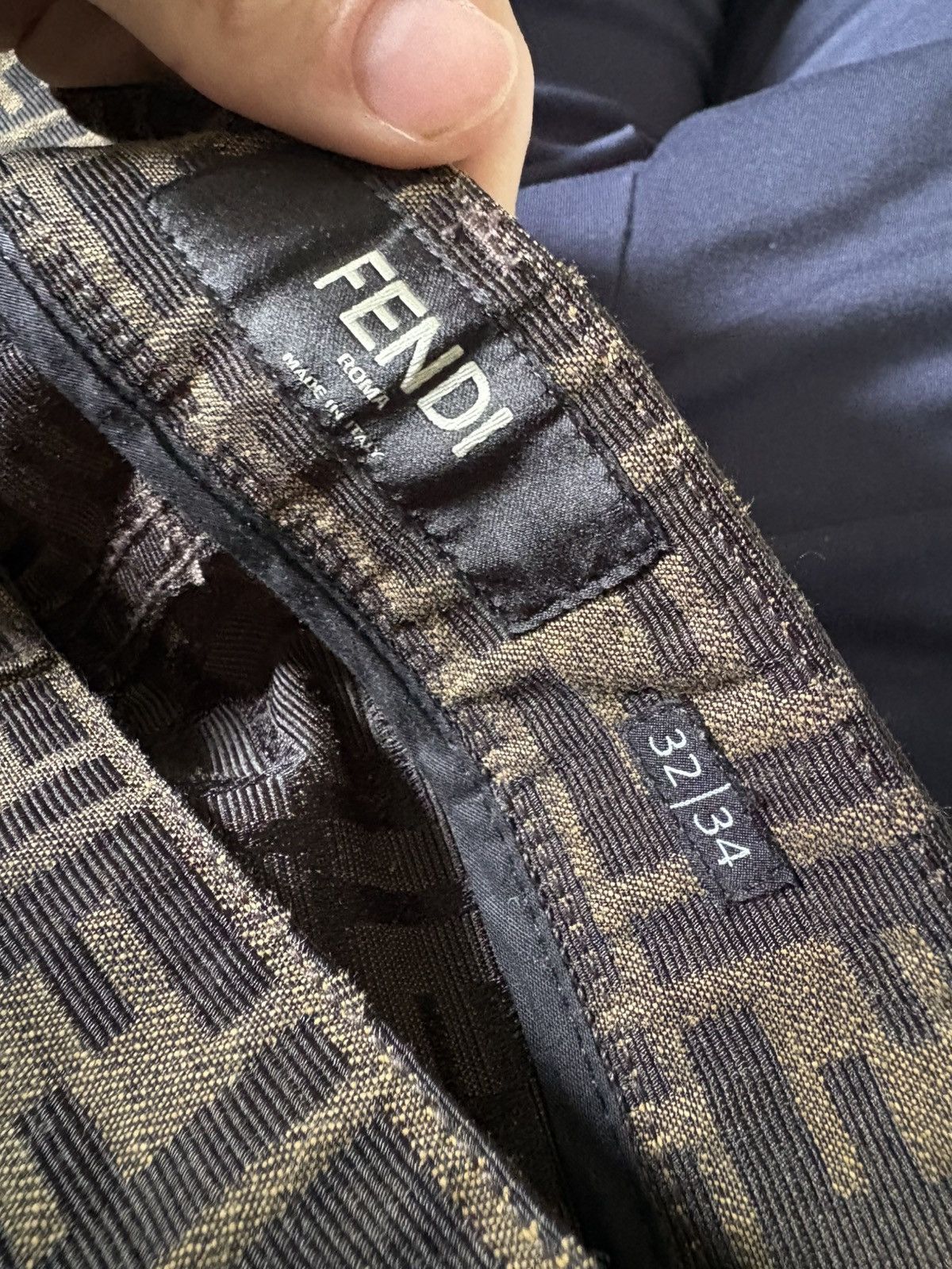 Fendi Fendi FF Monogram Trousers Size US 32 / EU 48 - 5 Thumbnail