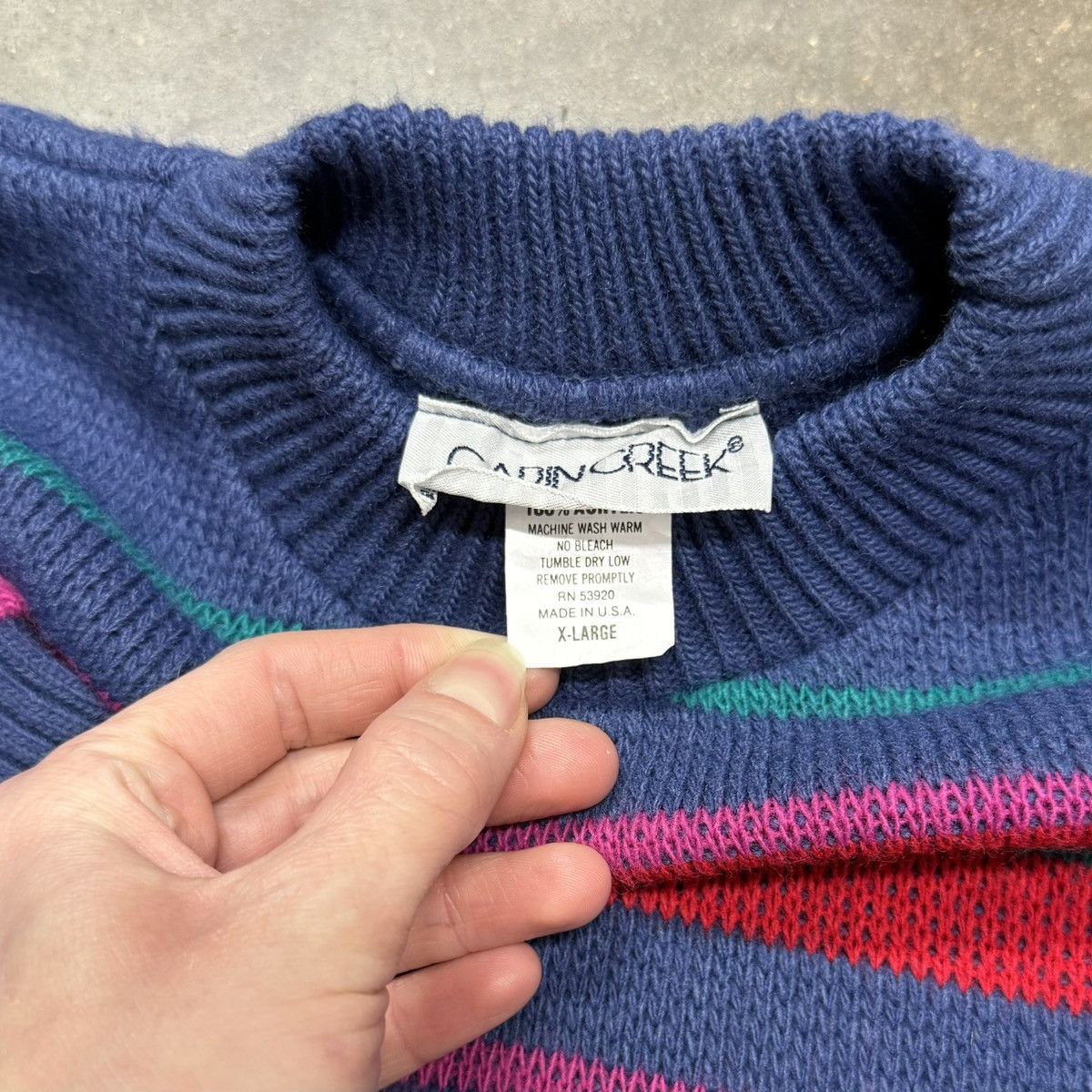 Cabin Creek Cabin Creek Coogi Style 3D Knit Sweater Vintage 90s Textured Size US XL / EU 56 / 4 - 4 Thumbnail