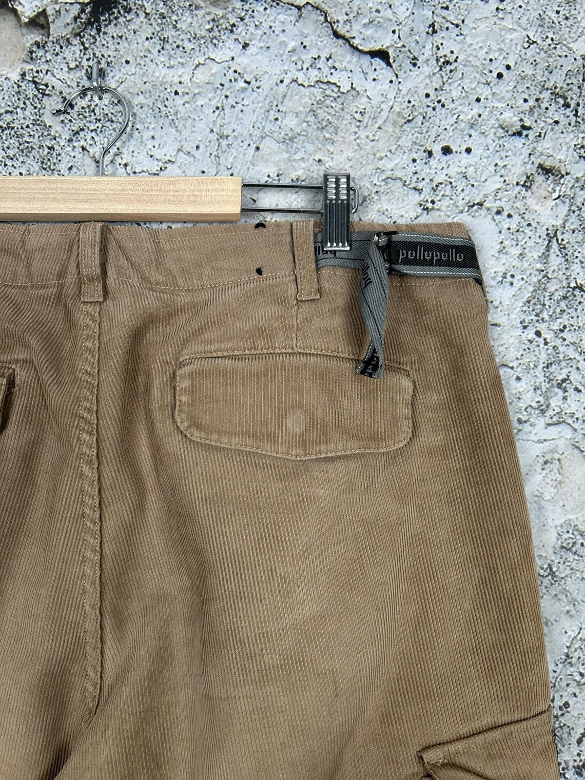 Pelle Pelle Pelle Pelle Vintage Baggy Cargo Corduroy Pants 90s Rap Rare Size US 33 - 6 Thumbnail