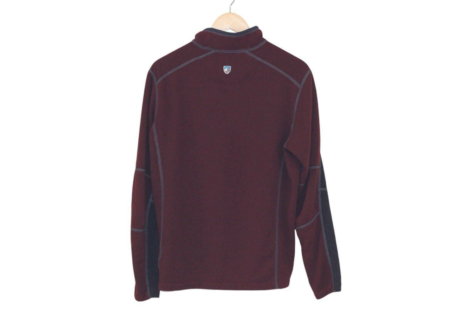 Kuhl KUHL Mens Revel 1/4 Zip Sweater Kashmira Pullover Red Gray M Size US M / EU 48-50 / 2 - 4 Thumbnail
