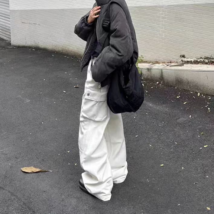 Japanese Brand × Jean Vintage pocketed workwear frayed baggy casual jeans Size US 30 / EU 46 - 1 Thumbnail