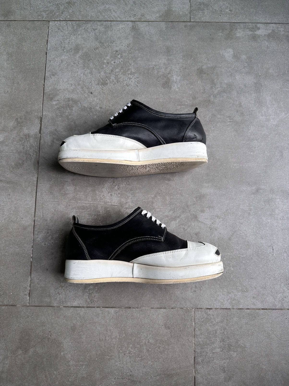 Other DAVID STONE LOW TOP RICK OWENS ALIKE BOOTS Size US 7.5 / EU 40-41 - 7 Thumbnail