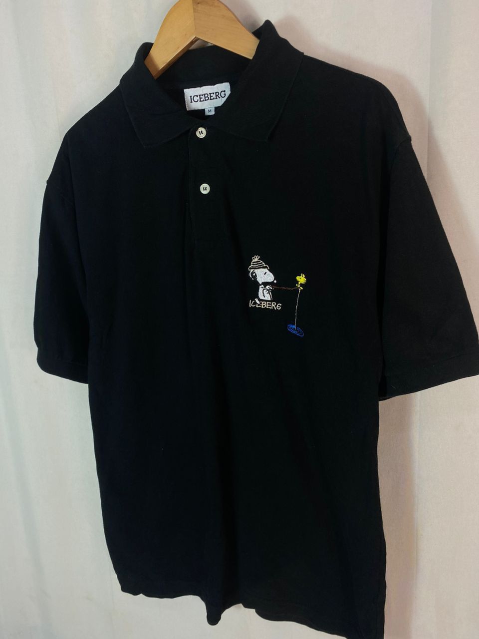 Iceberg × Peanuts Peanut embroidered polo shirt by iceberg Size US M / EU 48-50 / 2 - 2 Thumbnail