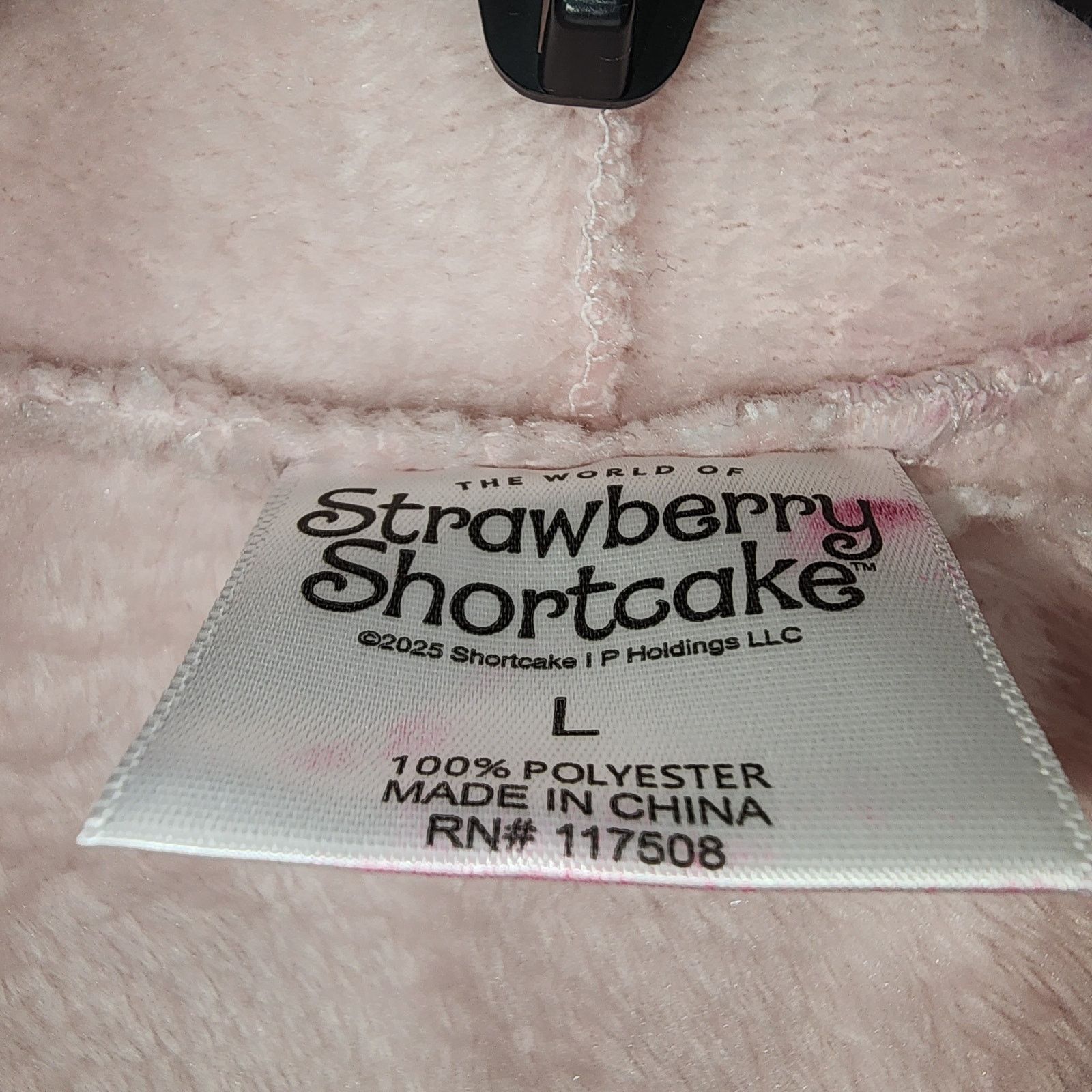 Strawberry Strawberry shortcake fleece hoodie women's size Large Size L / US 10 / IT 46 - 3 Thumbnail