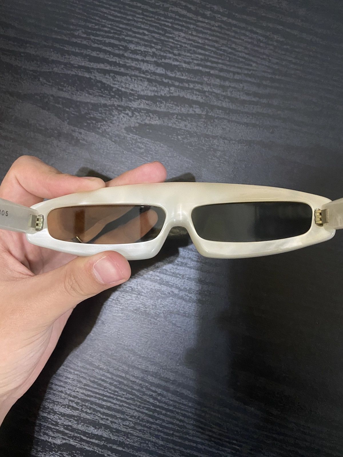 Thierry Mugler Thierry Mugler "COSMOS" Sunglasses - 1979 - Mother of Pearl Size ONE SIZE - 6 Thumbnail