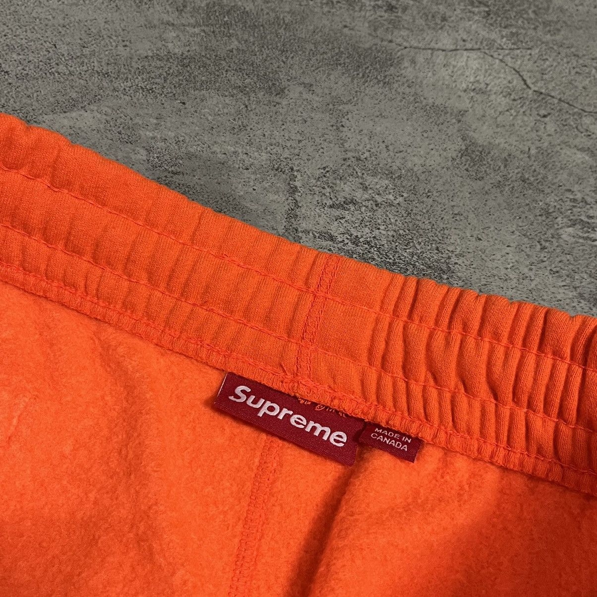 Supreme Supreme Embroidered Script Sweatpant FW24 - Orange Size US 33 - 9 Thumbnail