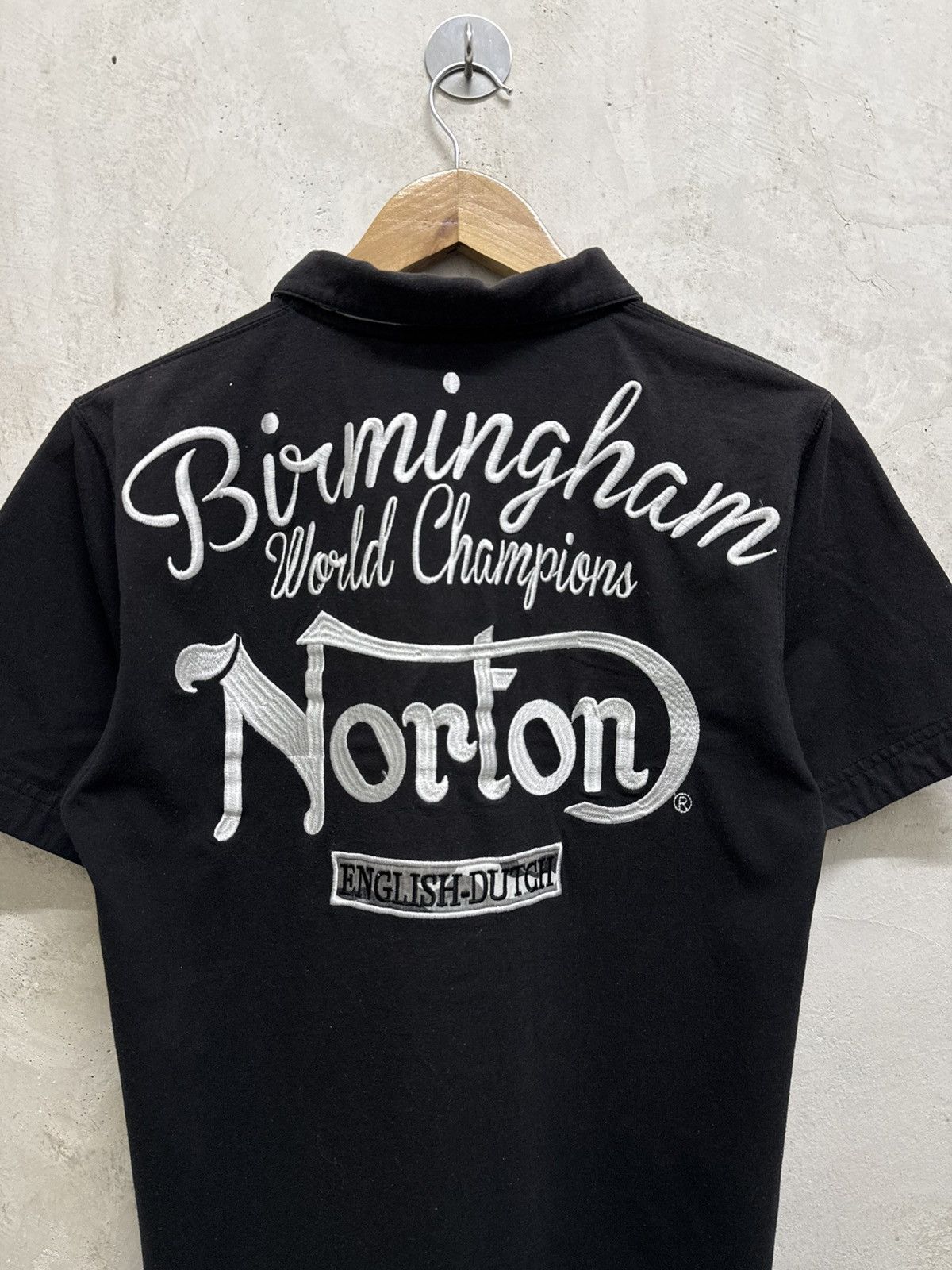 Norton Norton Birmingham Embroidery Polo Shirt Black Size US S / EU 44-46 / 1 - 2 Thumbnail