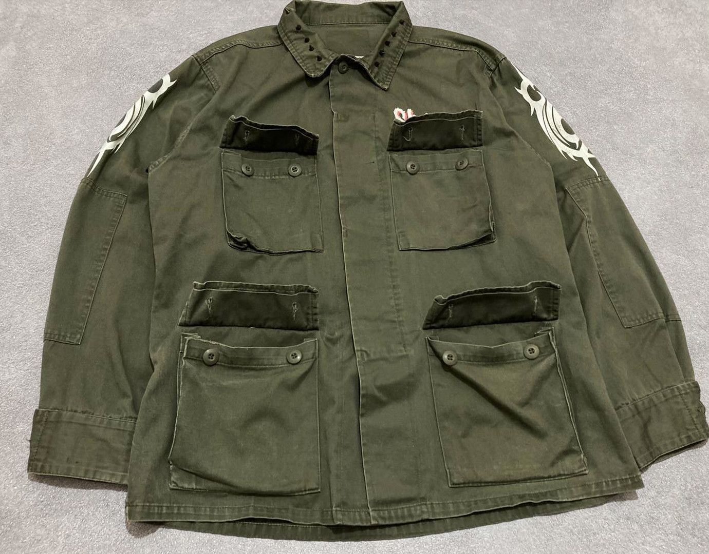 Slipknot Vintage Slipknot military jacket M65 khaki (2007) Size US L / EU 52-54 / 3 - 3 Thumbnail