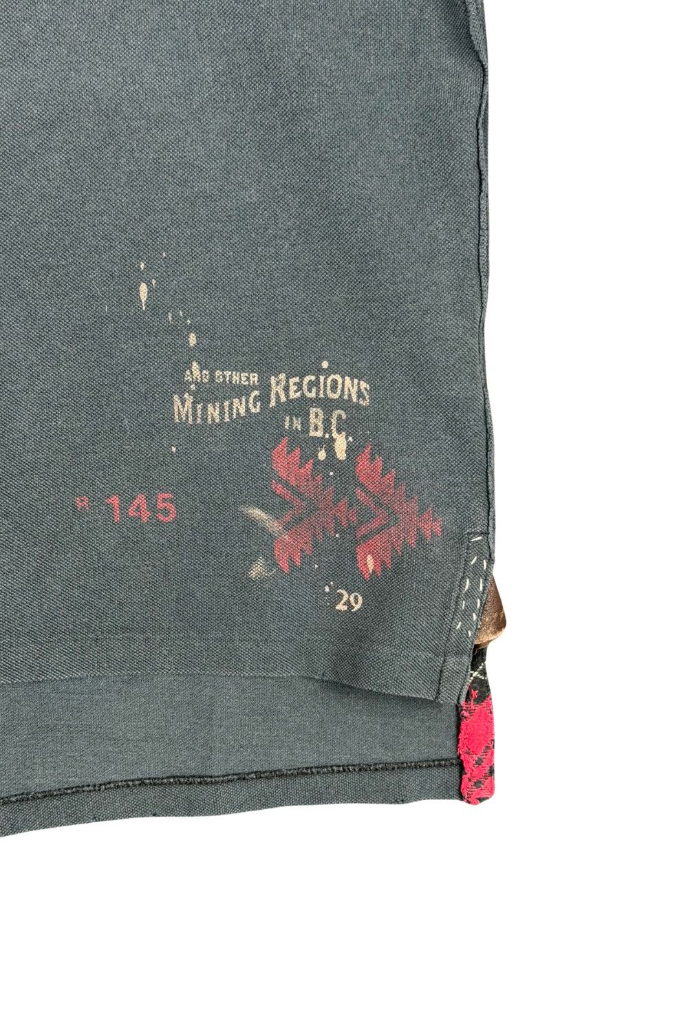 Polo Ralph Lauren 08SS Polo Ralph Lauren Heritage Mining Graphic Polo Size US M / EU 48-50 / 2 - 6 Thumbnail