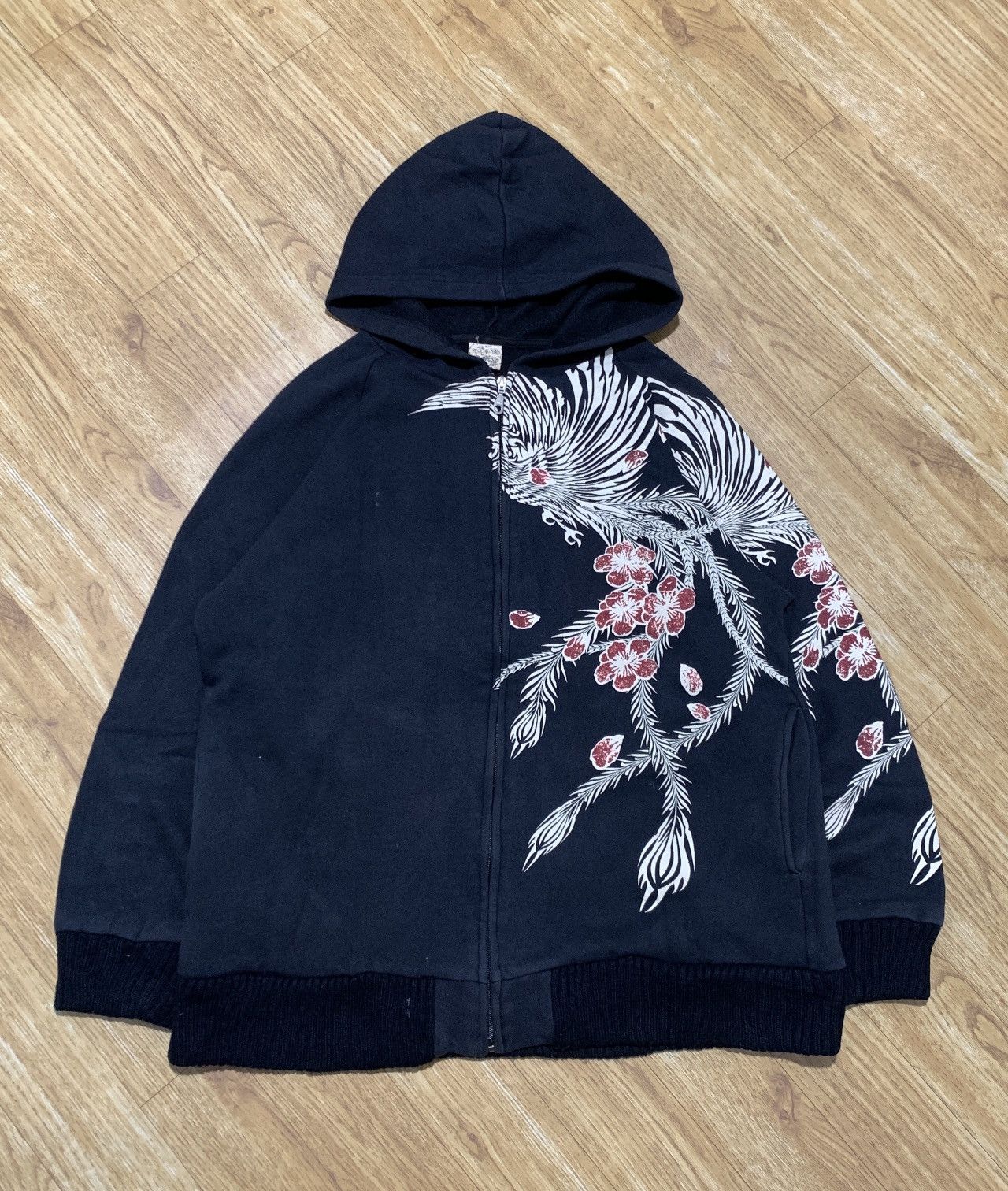 Karakuri Tamashii Karakuri Tamashi Phoenix Bird Zip Hoodie Size US L / EU 52-54 / 3 - 6 Thumbnail