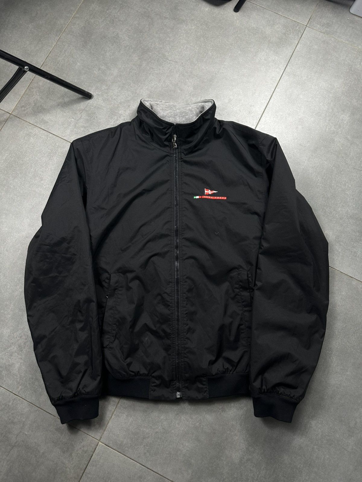Luna ROSSA ルナロッサ中綿 ジャケット 50ブルゾン ブラック