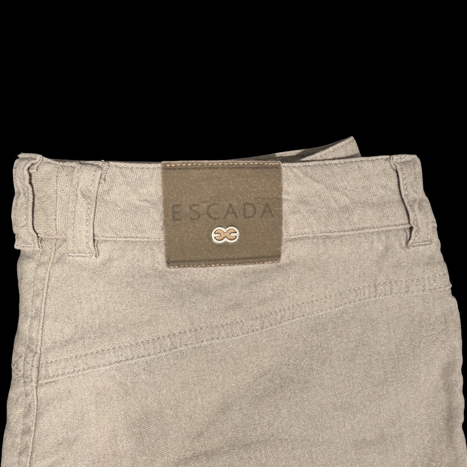 Escada Escada Beige Pants | Size M Size 30" / US 8 / IT 44 - 5 Thumbnail