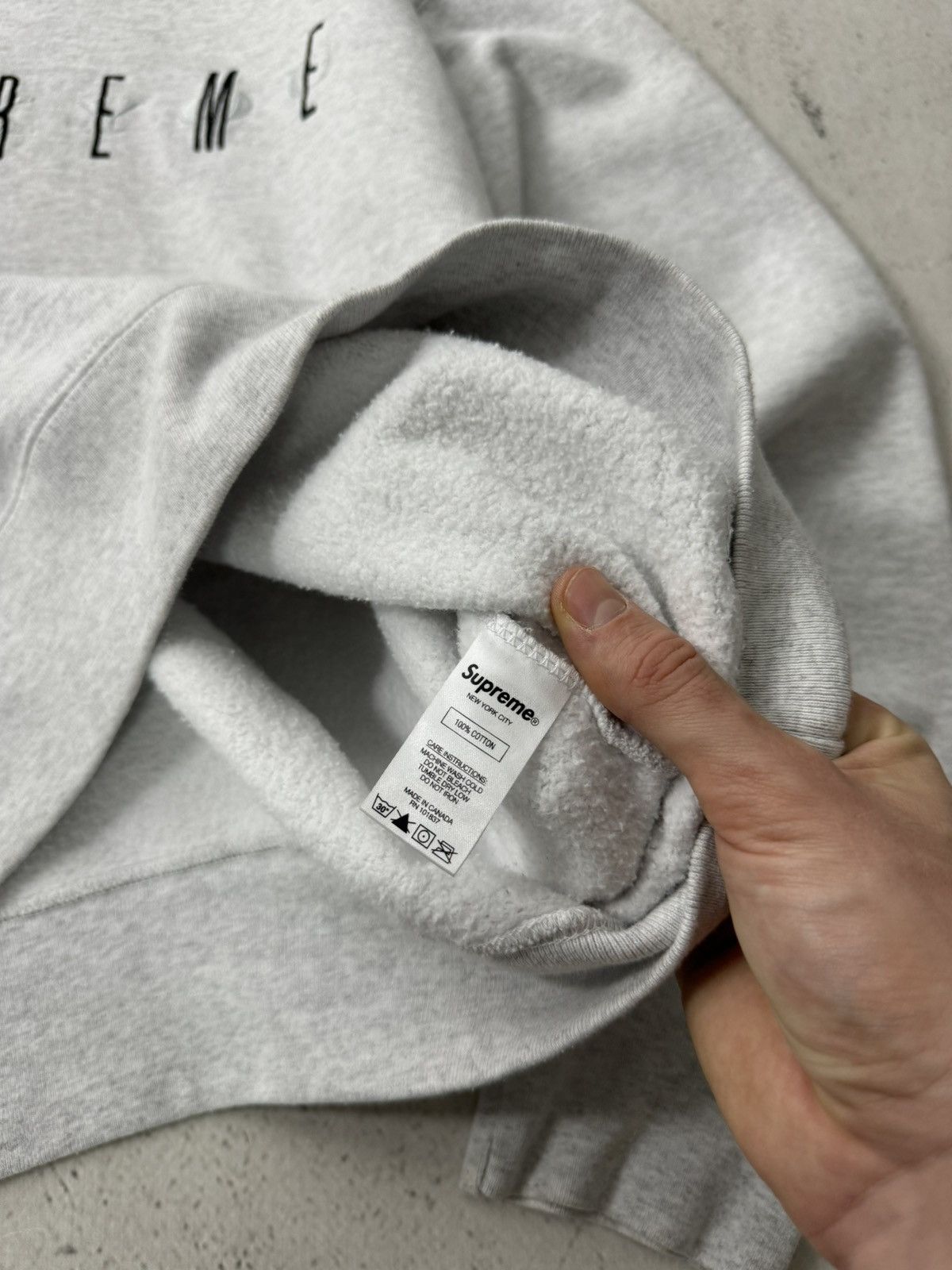 Supreme Supreme Fuck You Logo Sweatshirt Size US L / EU 52-54 / 3 - 9 Thumbnail