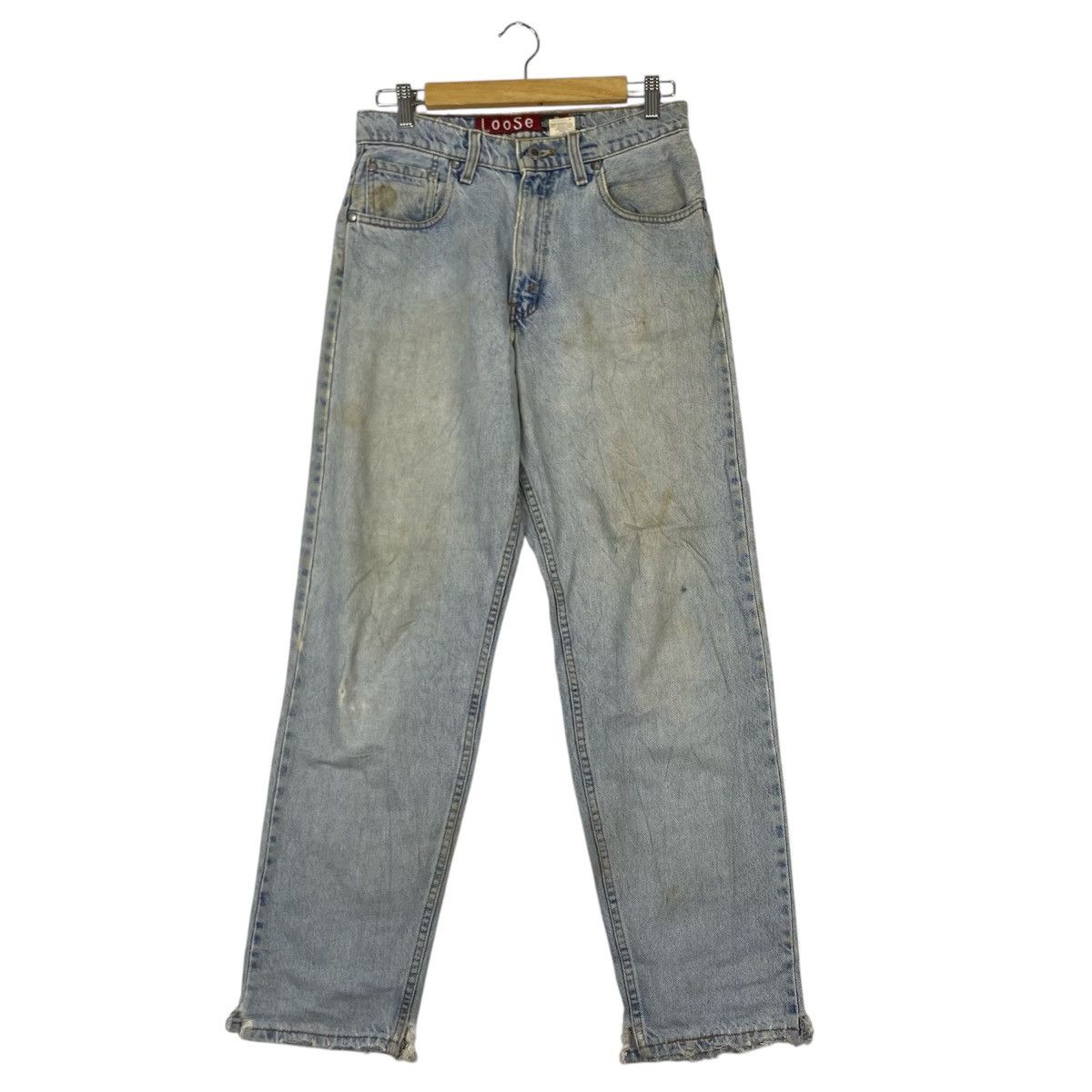 Designer × Levi's × Vintage Vintage 90s Levis Silver Tag Denim Vintage 90s Levis Size US 28 / EU 44 - 1 Thumbnail