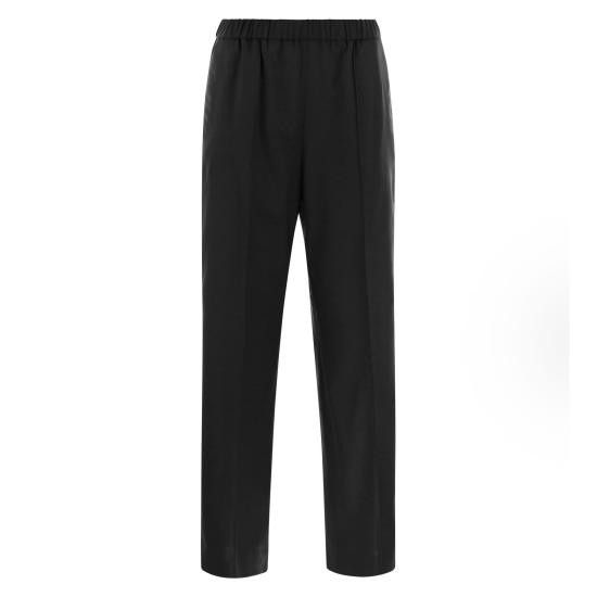FABIANA FILIPPI Women Straight Pants PAD214F322I181 BLACK