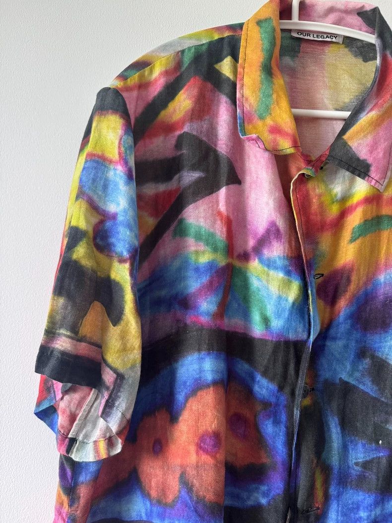 Our Legacy Our Legacy size50 Colorful short-sleeved shirt Size US M / EU 48-50 / 2 - 4 Thumbnail
