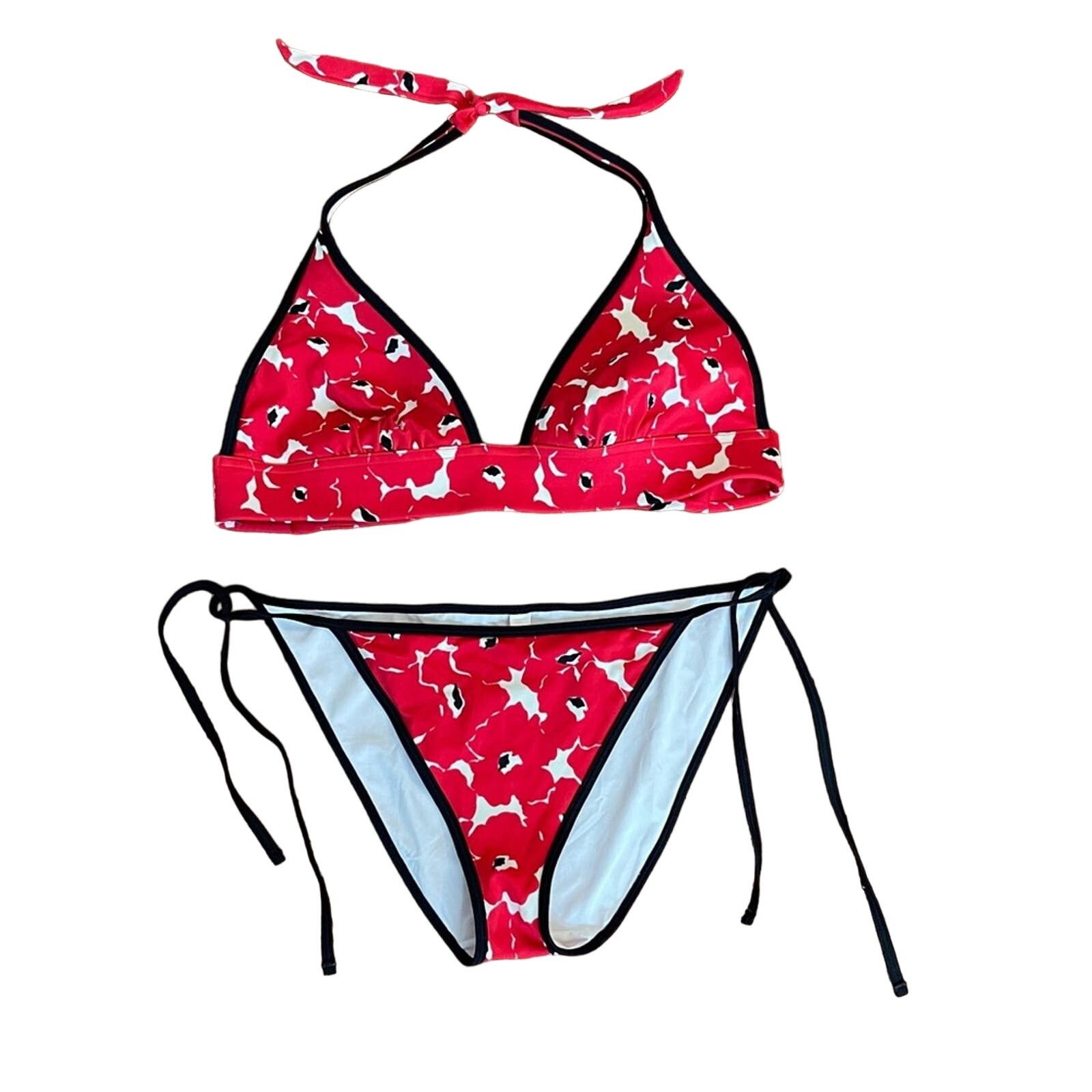 Victoria's Secret Victoria’s Secret Vintage Halter Bikini Red Size M Size M / US 6-8 / IT 42-44 - 2 Thumbnail