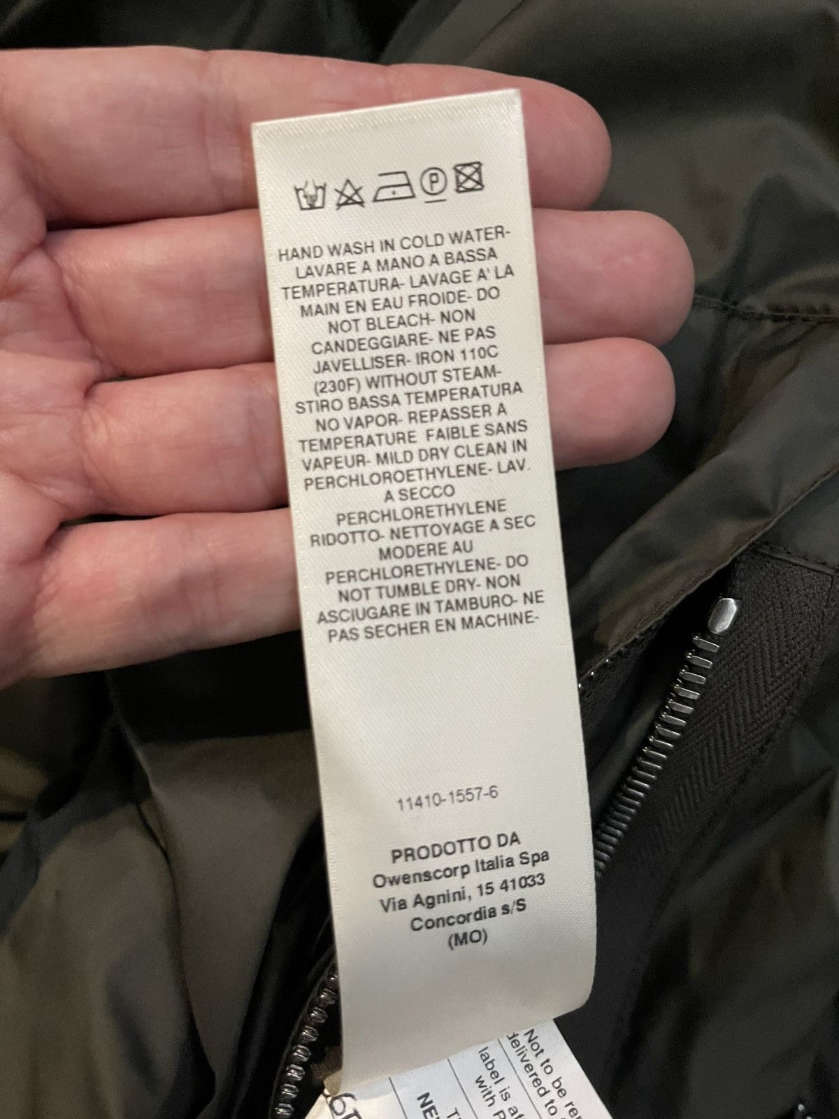 Rick Owens Rick Owens FW15 Sisyphus Olive Nylon Down Bomber Size US M / EU 48-50 / 2 - 8 Thumbnail