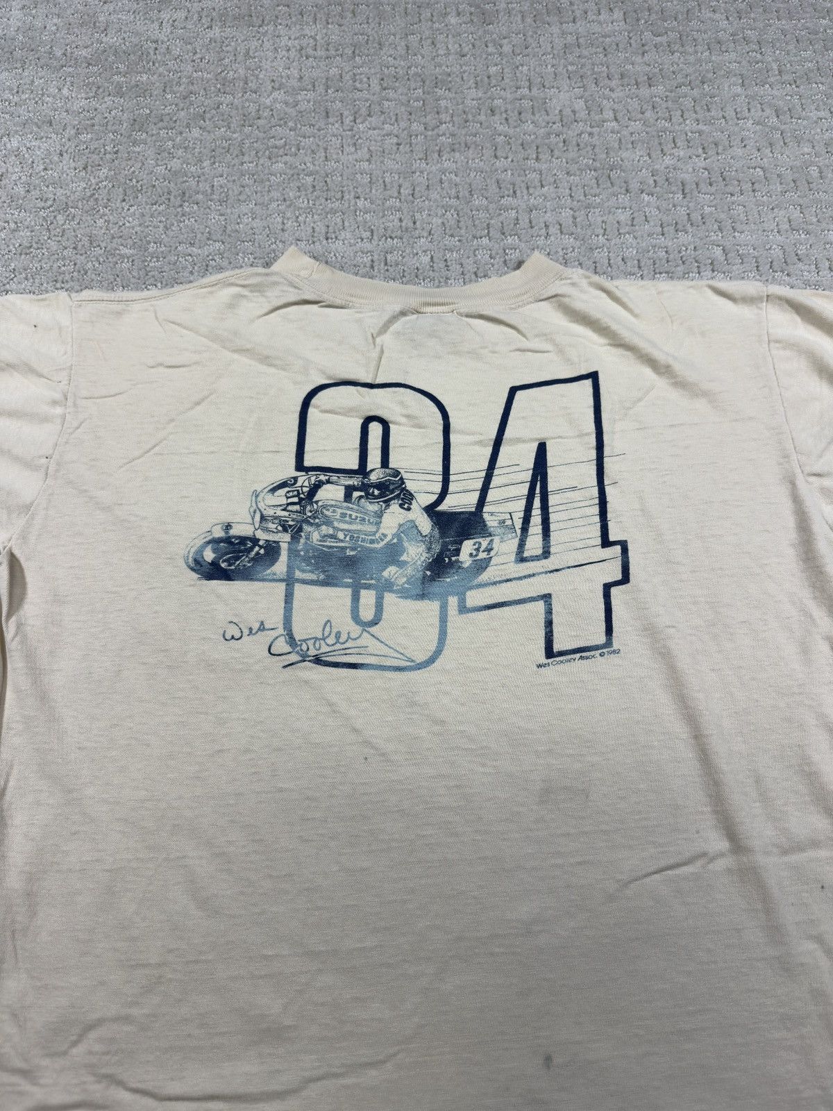 Japanese Brand Vintage 1982 Suzuki Yoshimura Was Cooley Racing T-Shirt Size US XL / EU 56 / 4 - 1 Thumbnail