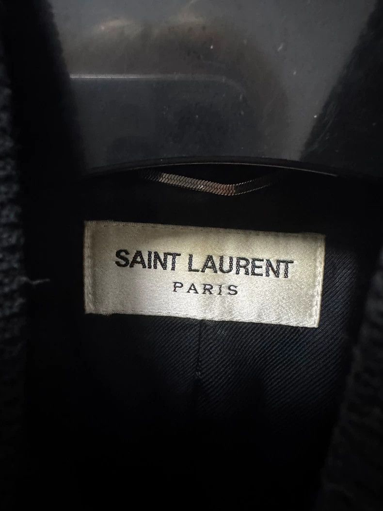 Saint Laurent Paris Saint Laurent Paris 15fw patchwork black and white Teddy ja Size US S / EU 44-46 / 1 - 5 Thumbnail