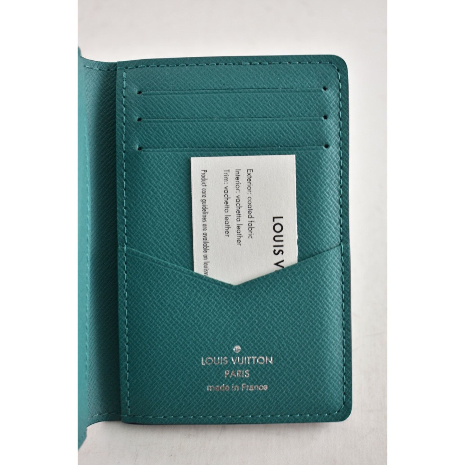 Louis Vuitton Louis Vuitton Taiga Taigarama Logo Pocket Organizer Wallet Size ONE SIZE - 7 Thumbnail