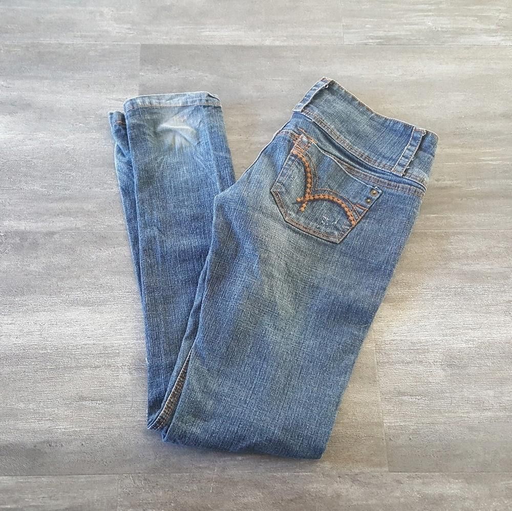 Designer Dark Denim Bongo Jean Size 30" / US 8 / IT 44 - 3 Thumbnail