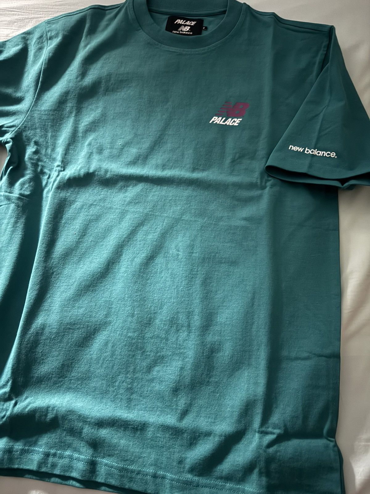 New Balance × Palace Palace X New Balance Logo T-Shirt teal M Size US M / EU 48-50 / 2 - 3 Thumbnail