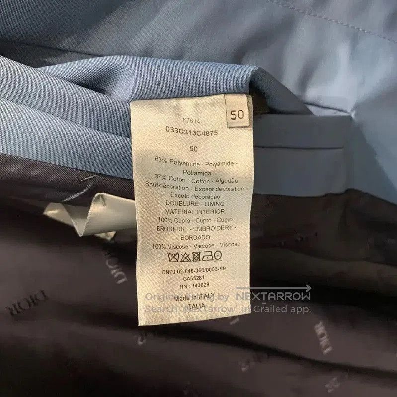 Other Dior Blue Nylon Men's Coat . Size US M / EU 48-50 / 2 - 6 Thumbnail