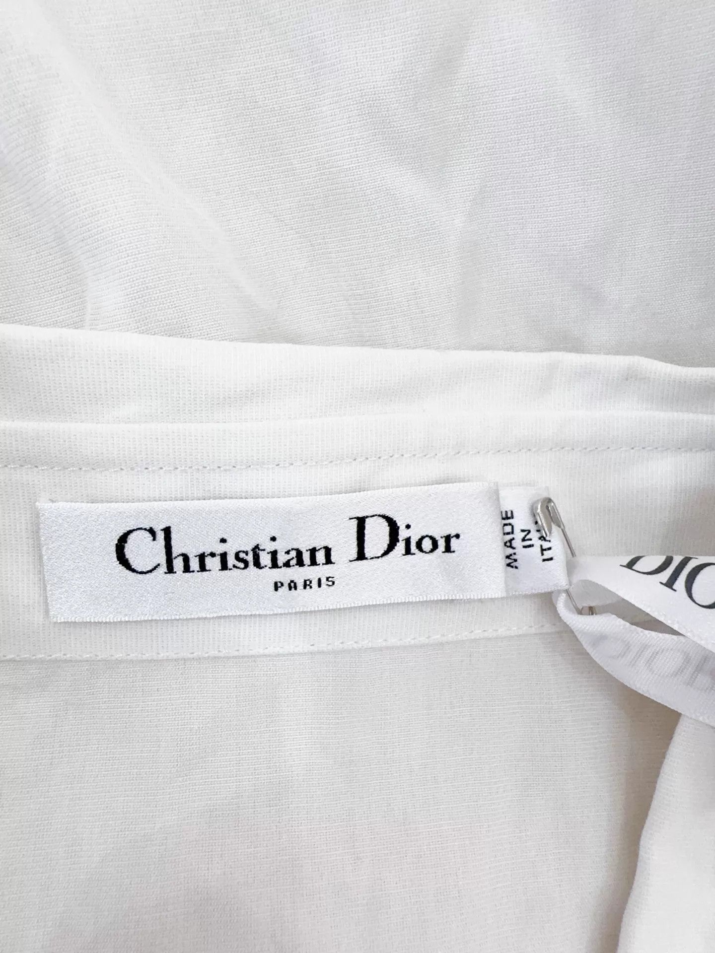 Dior Dior Bee Pleated Pearl Button Shirt F38 Size S / US 4 / IT 40 - 6 Thumbnail