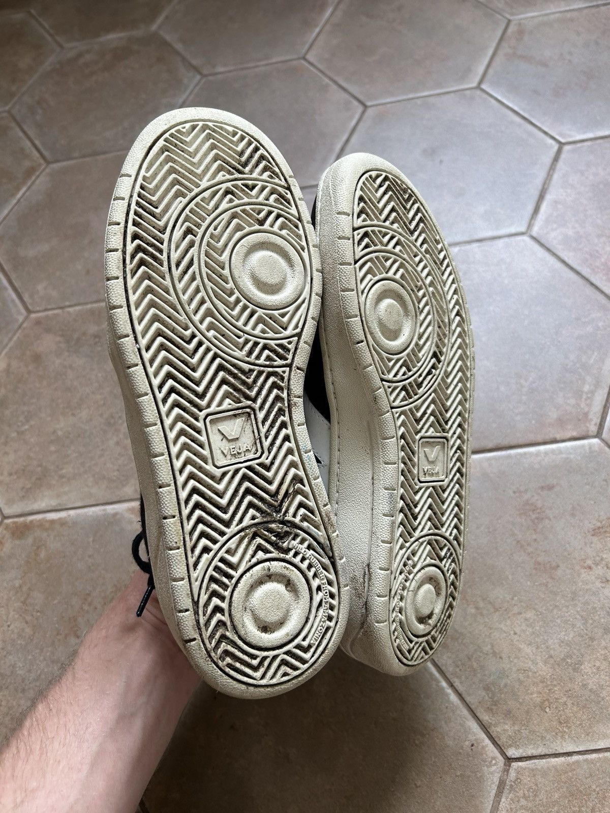 Designer × Veja VEJA leather mens shoes Size US 8 / EU 41 - 5 Thumbnail
