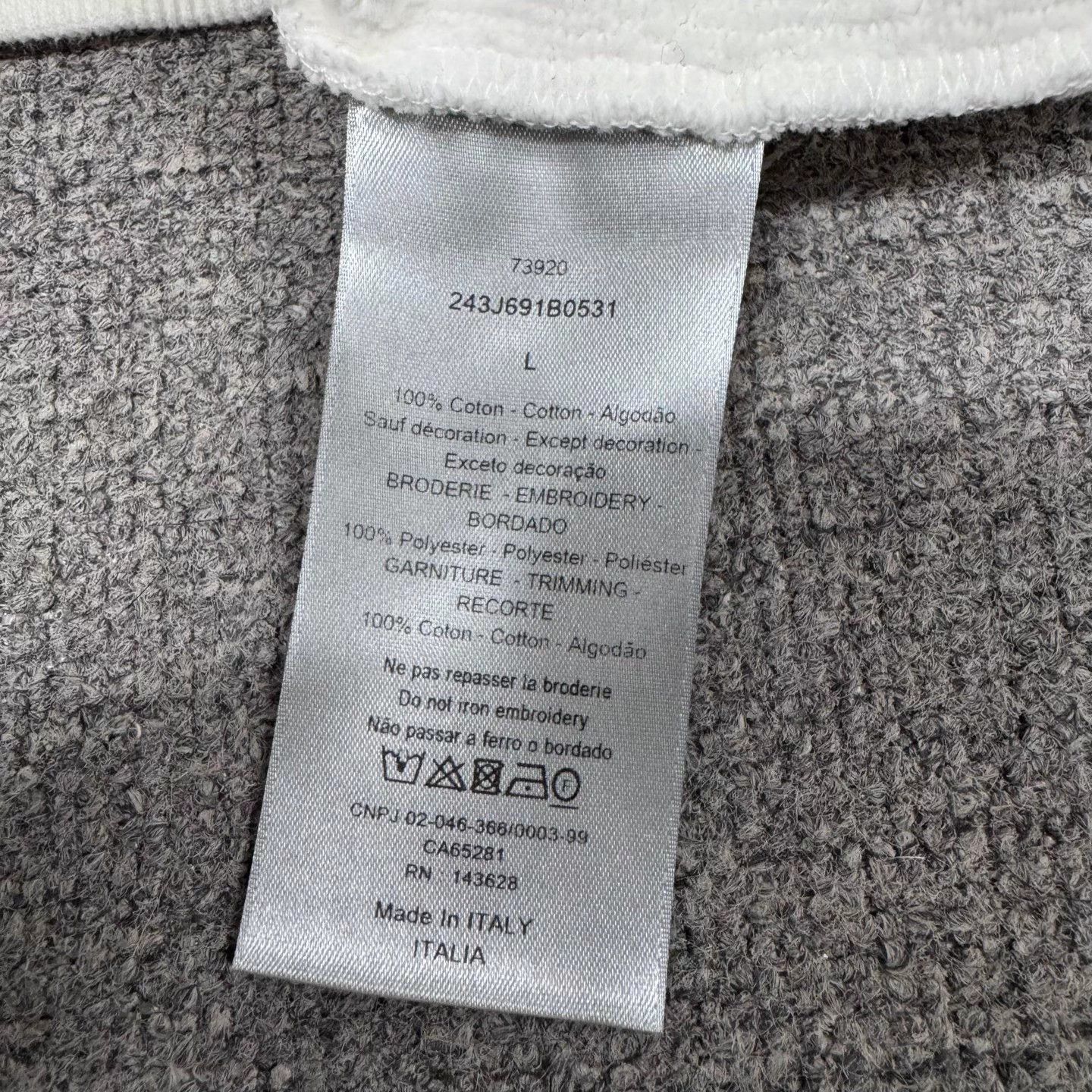 Dior Dior 1947 Big Back Logo Unisex Hoodie L Size US L / EU 52-54 / 3 - 7 Thumbnail
