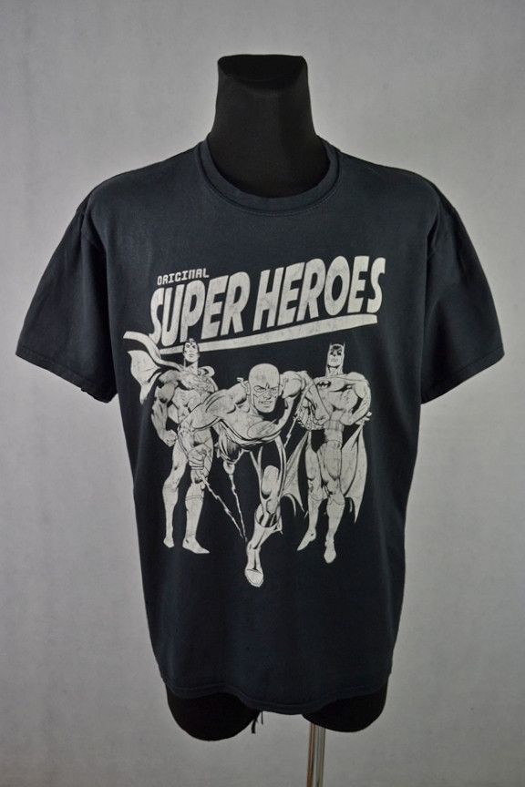 DC Comics DC Comics Superheroes Batman Superman Flash tee XL Size US XL / EU 56 / 4 - 1 Thumbnail