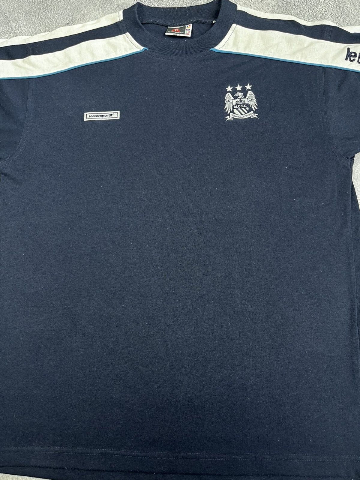 Le Coq Sportif 1999-00 Manchester City LeCoqSportif Cotton Tee Size US S / EU 44-46 / 1 - 6 Thumbnail