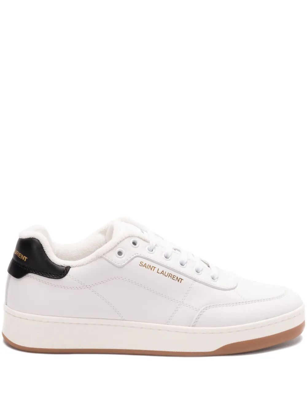 Saint Laurent Paris SL/61 SMOOTH LEATHER SNEAKERS Size US 9 / EU 42 - 1 Thumbnail
