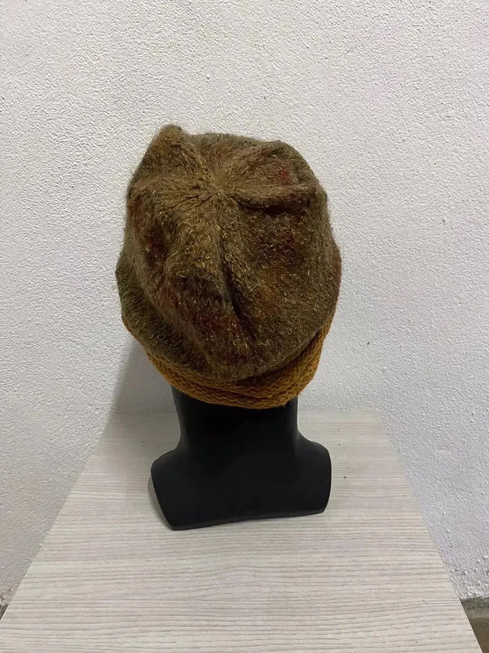 Vintage Japanese Brand Knit Beanie Hat Size ONE SIZE - 4 Thumbnail
