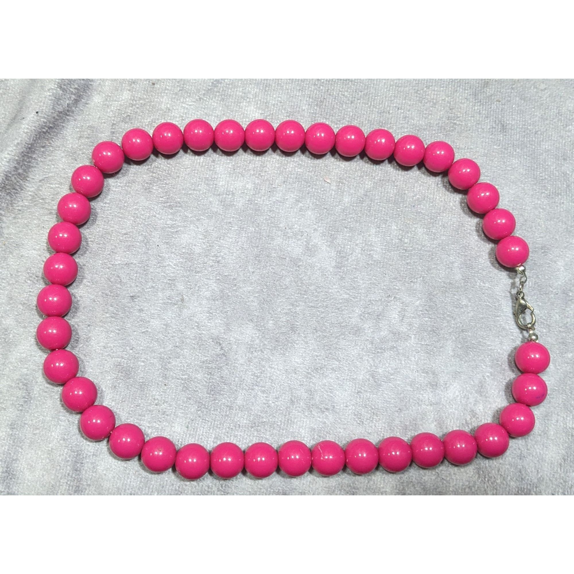 Other Casual Single Strand Pink Beaded Necklace Size ONE SIZE - 5 Thumbnail