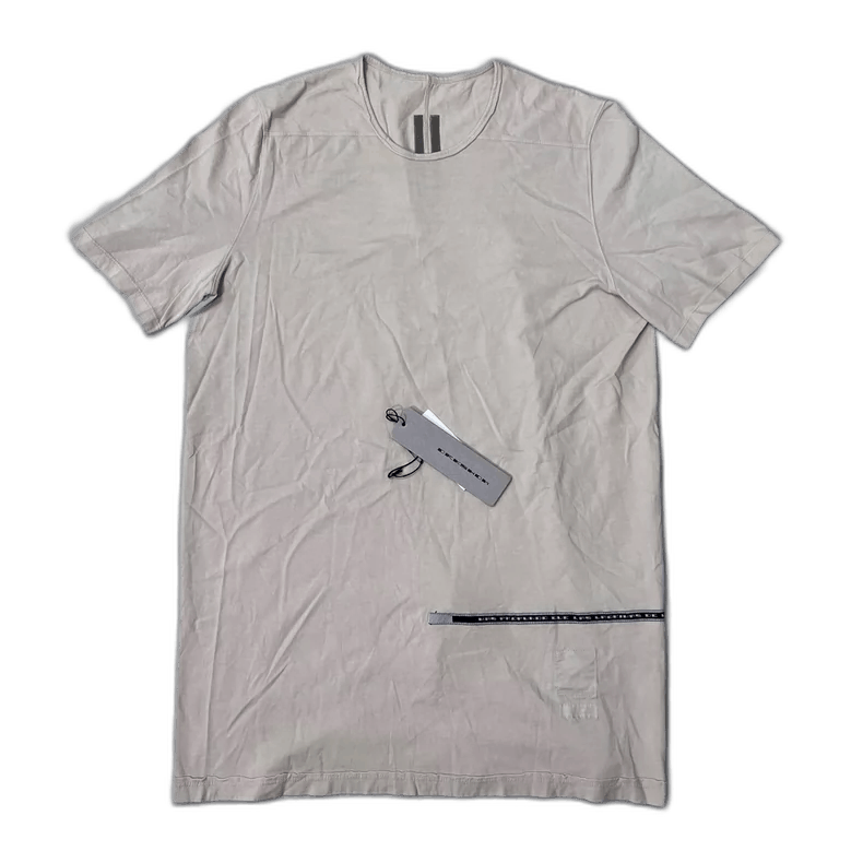 Rick Owens Drkshdw rickowens secondary line slogan off-white short sleeve Size US S / EU 44-46 / 1 - 1 Thumbnail