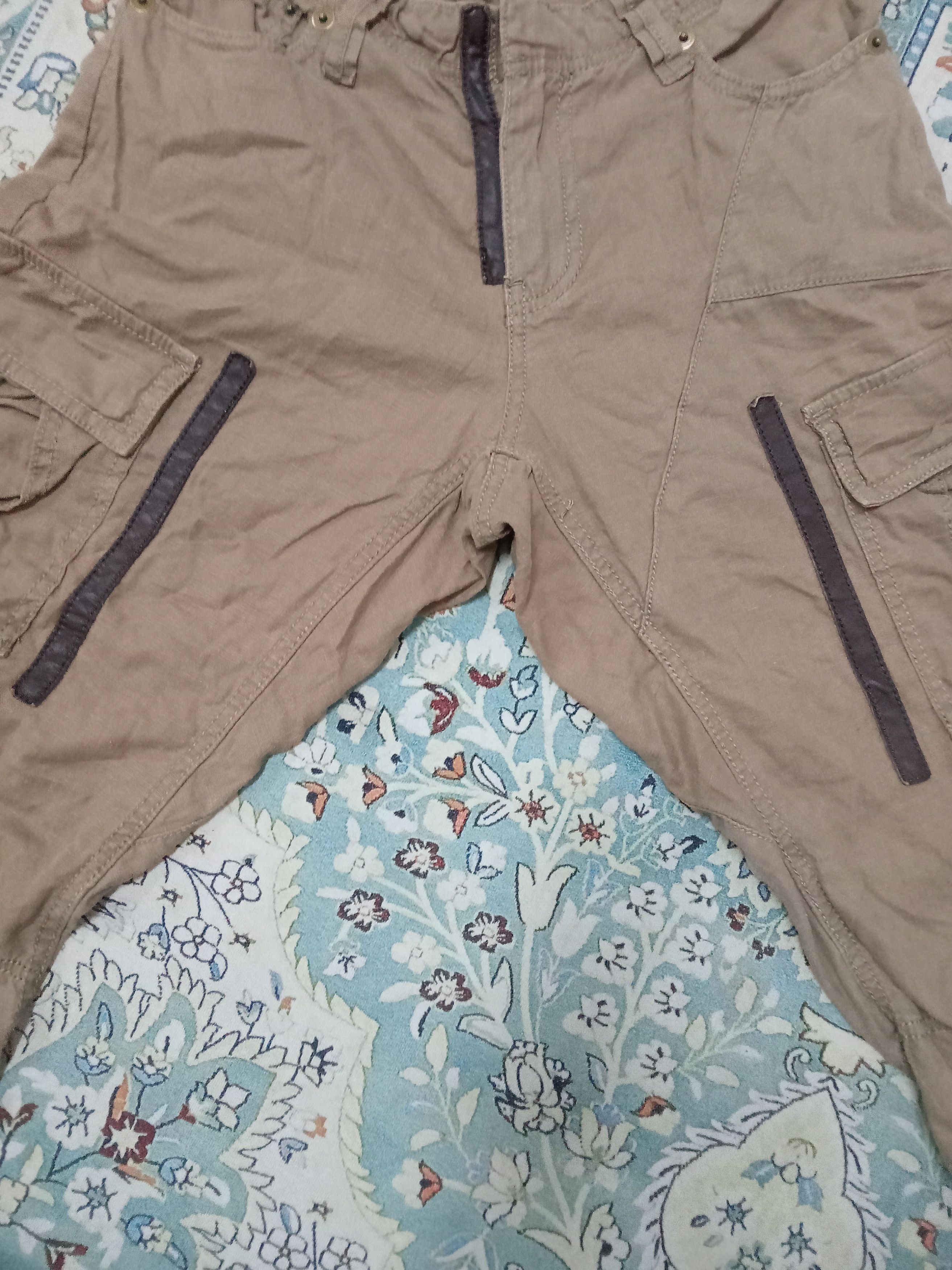 Tornado Mart Tornado Mart Rare Design Cargo Pants Size 32" / US 10 / IT 46 - 6 Thumbnail