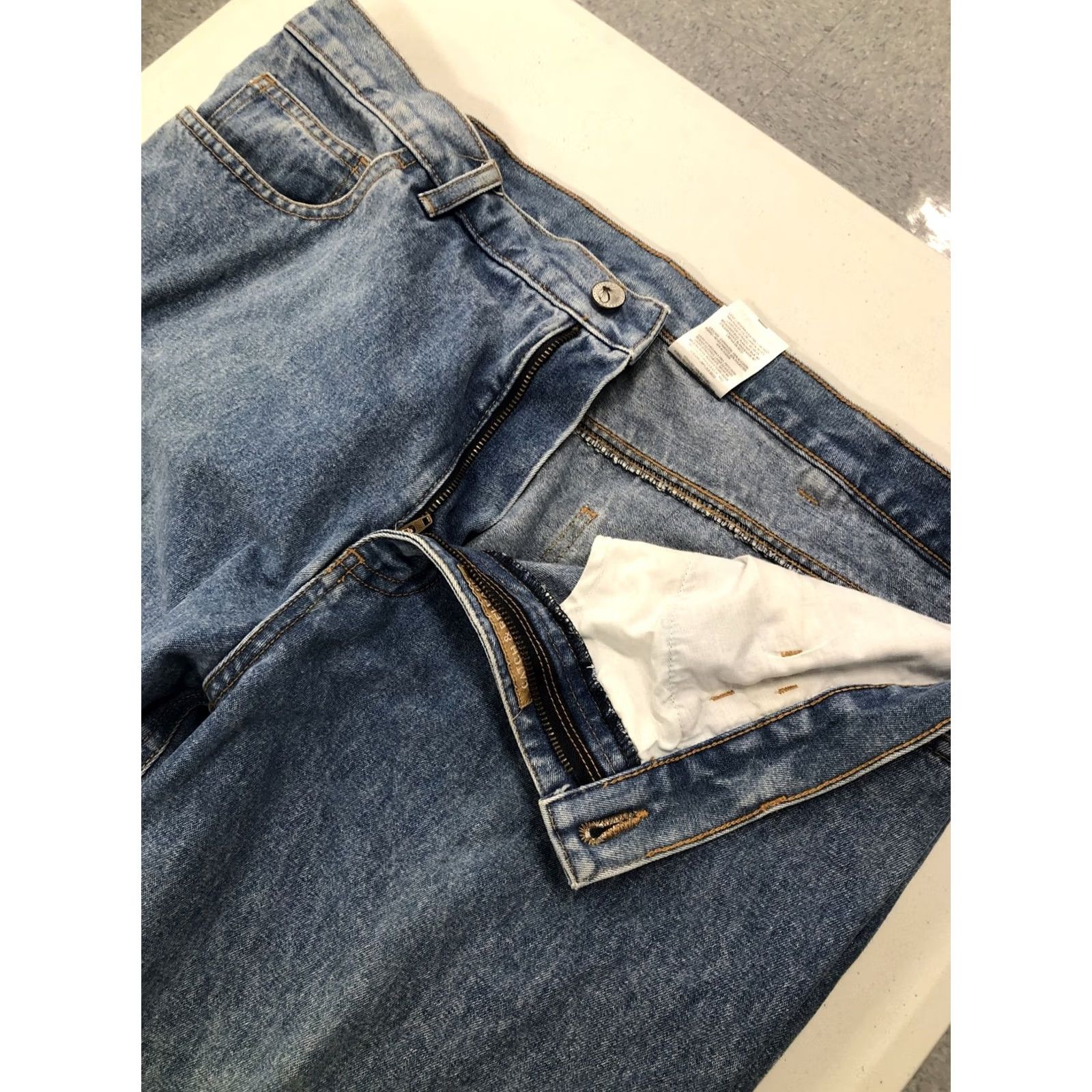 Vintage Columbia Sportswear Company Mens Jeans Blue Bonehead Size 36x27 (Label Says 32) Size US 36 / EU 52 - 5 Thumbnail