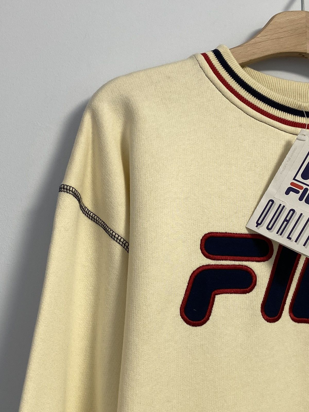 Fila Fula Vintage Sweatshirt 90’s Big Logo Hype style y2k Size US L / EU 52-54 / 3 - 4 Thumbnail