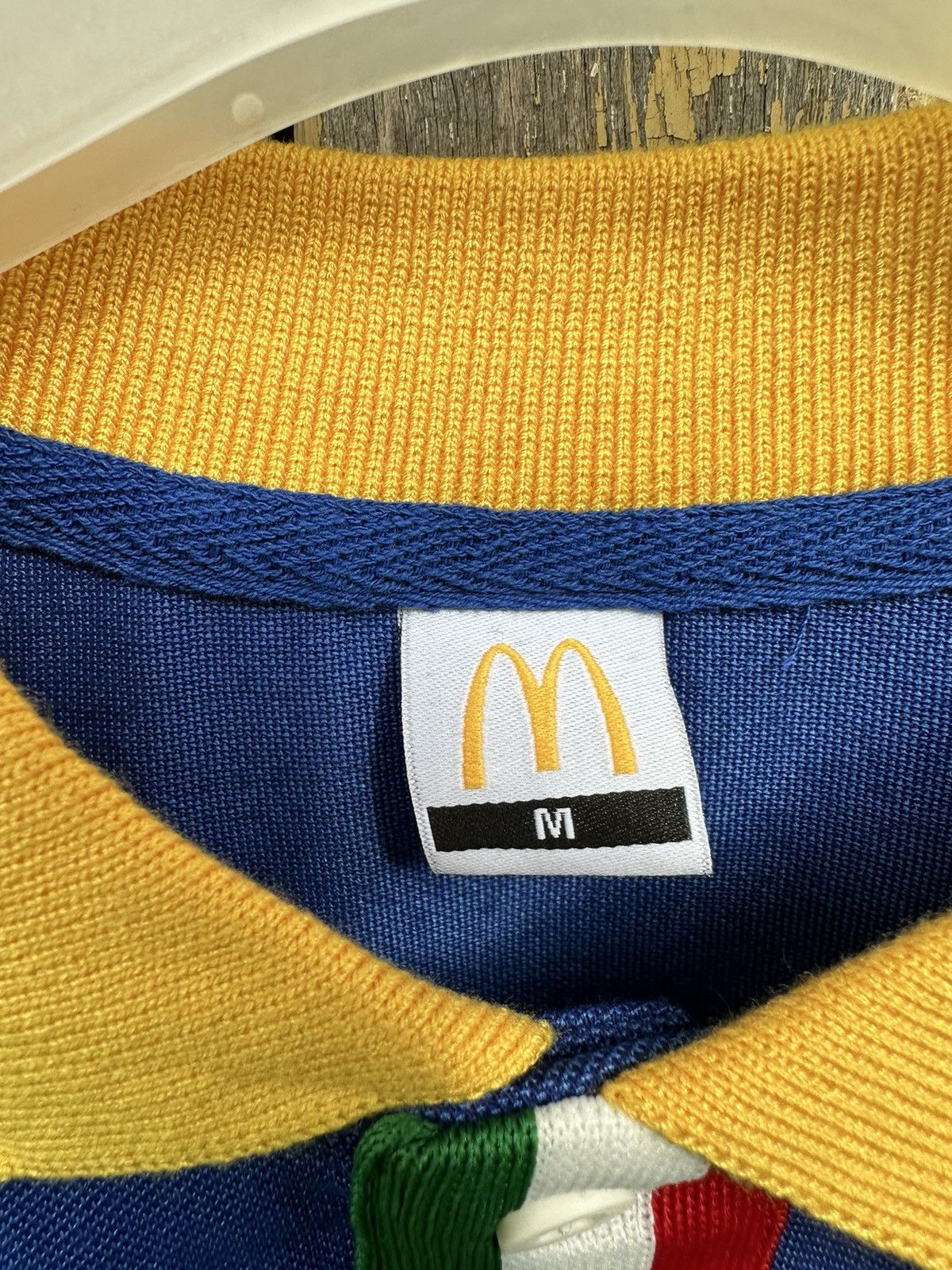 Market × Vintage Vintage McDonald Italy Long Sleeve Shirt A525 Size US M / EU 48-50 / 2 - 7 Thumbnail