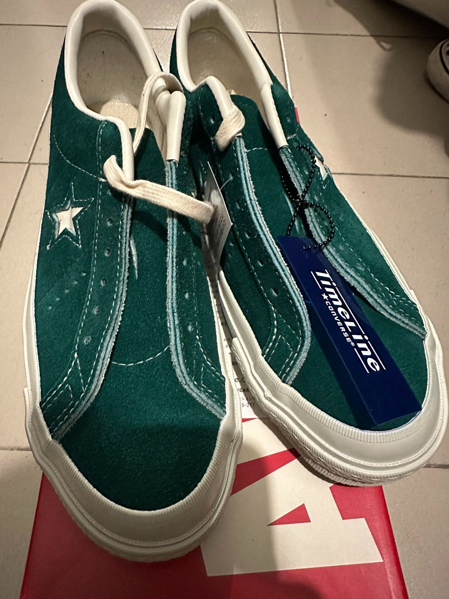 Converse Converse One Star Green Sneakers Size 7.5 Size US 7.5 / EU 40-41 - 1 Thumbnail