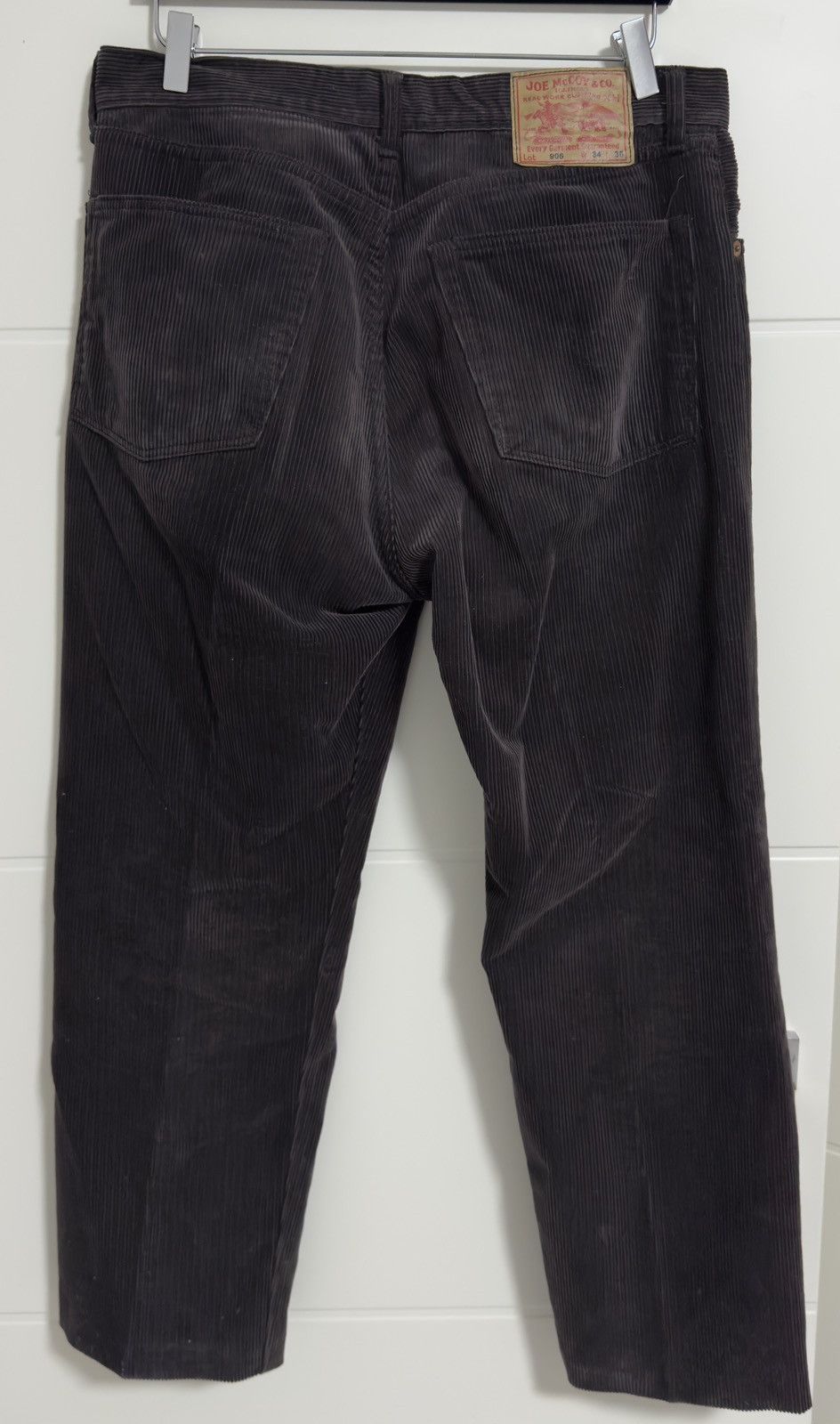 The Real McCoy's Lot 906 Corduroy Pants Size US 34 / EU 50 - 2 Thumbnail