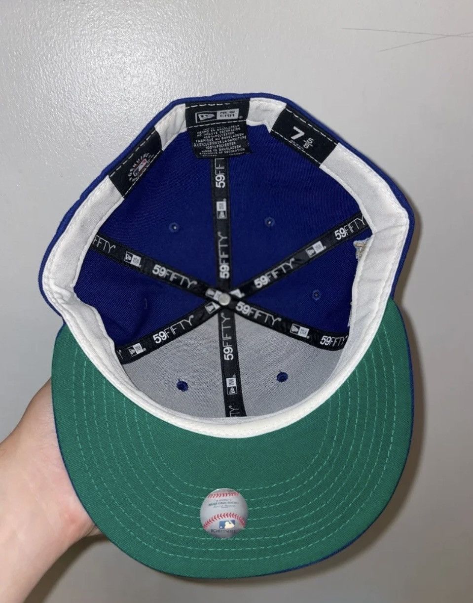 New Era Myfitteds Brooklyn dodgers 1955 jackie Robinson size 7 5 Size ONE SIZE - 5 Thumbnail