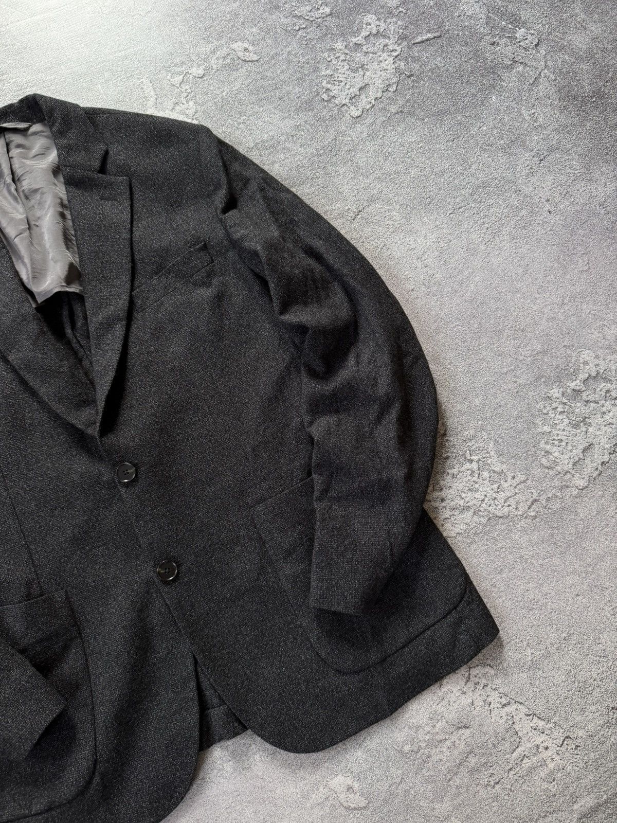 Designer × J.Lindeberg J.Lindeberg 50size blazer jacket Hopper PP unc 2 tone wool Size 50R - 4 Thumbnail
