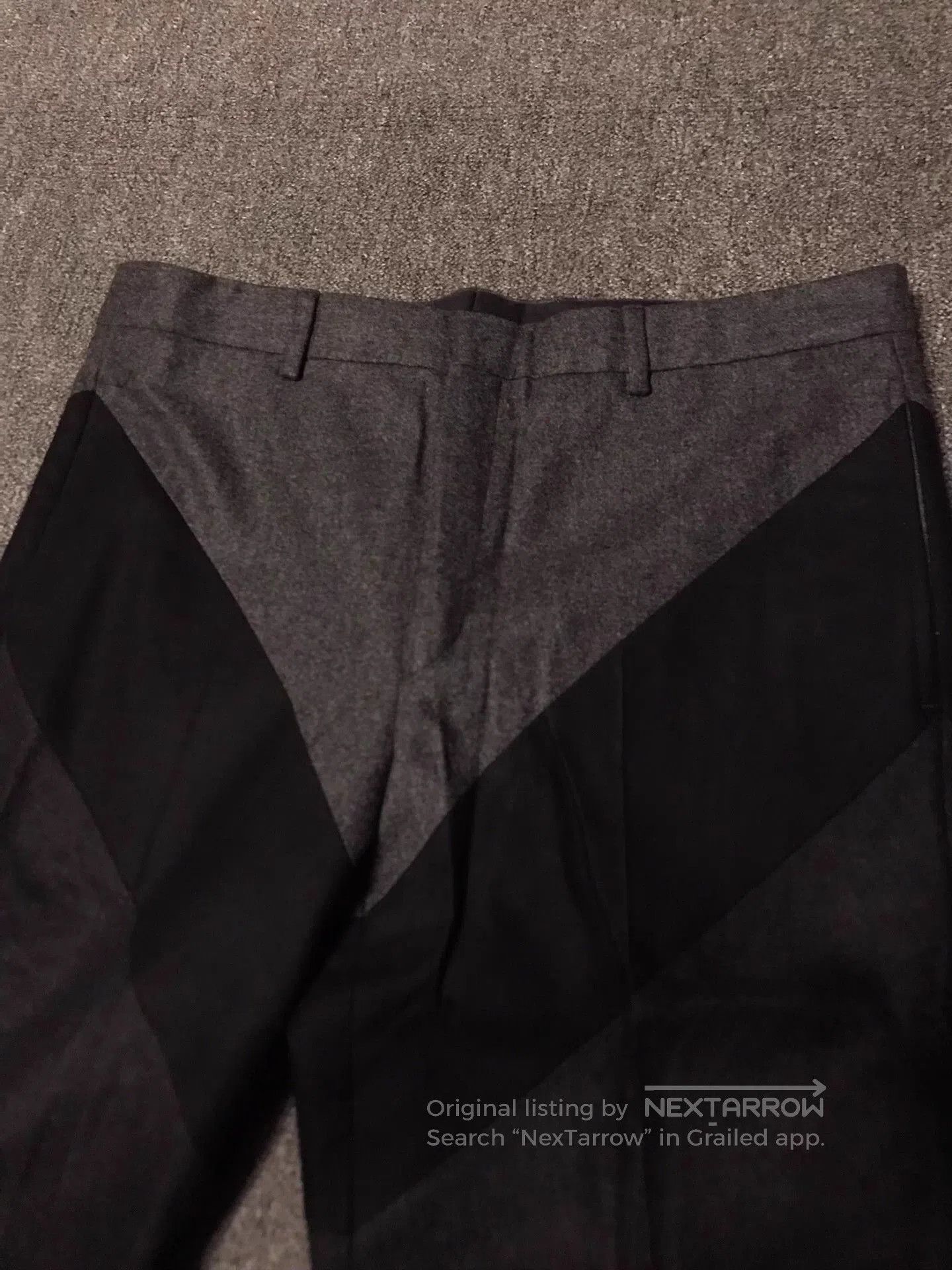 Givenchy Black Color Block Straight-Leg Casual Pants Size 36. Size US 36 / EU 52 - 4 Thumbnail