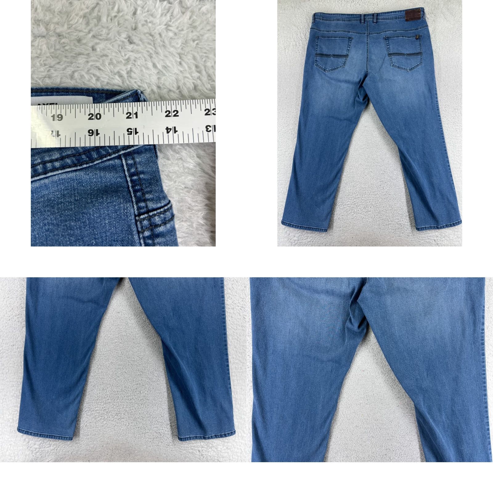 Buffalo David Bitton Buffalo David Bitton Jeans Adult 44 Blue Denim Axel Cotton Blend 44x30 Size US 44 / EU 60 - 9 Thumbnail