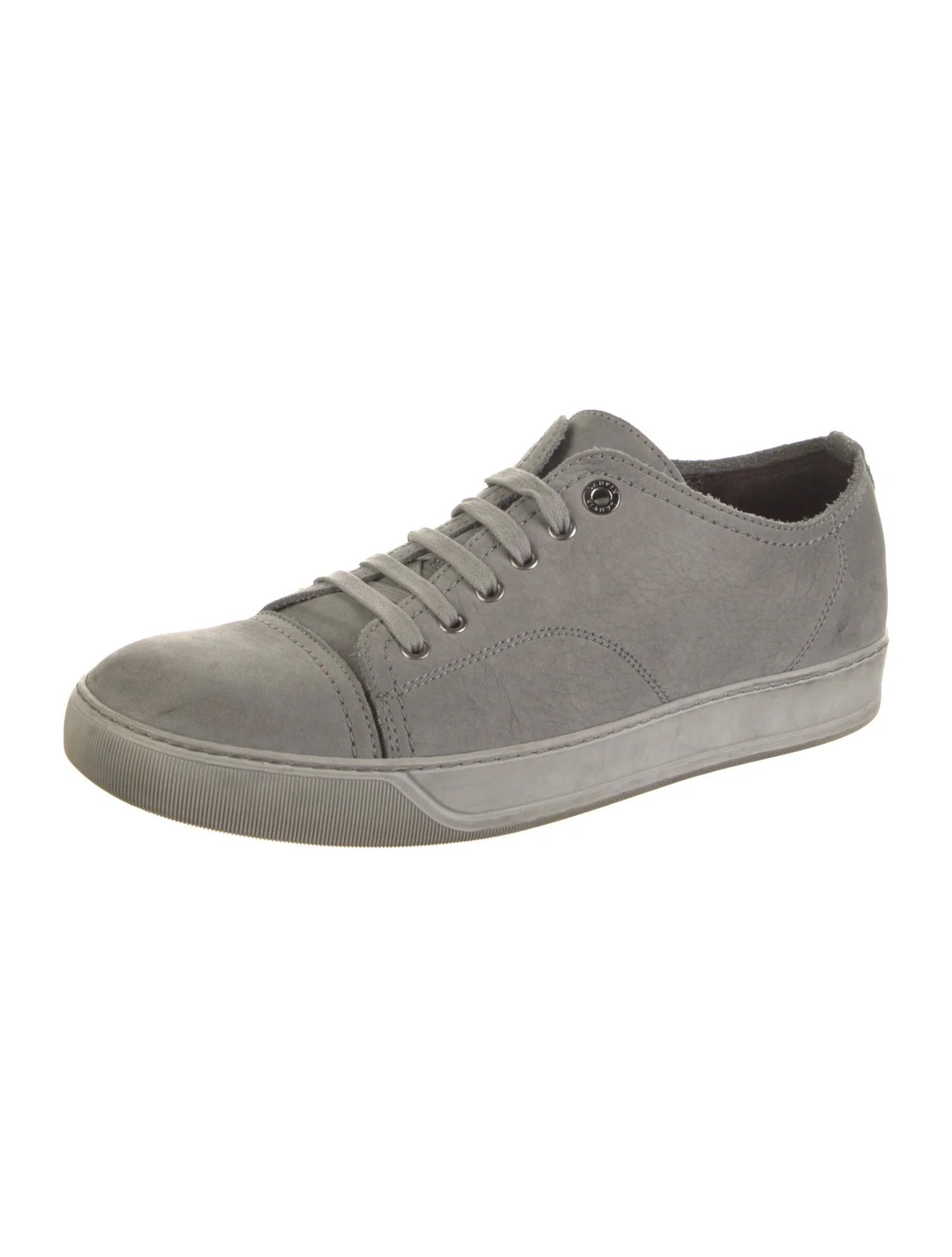 Lanvin oc11z0426 Leather Sneakers in Grey Size US 7 / EU 40 - 2 Thumbnail