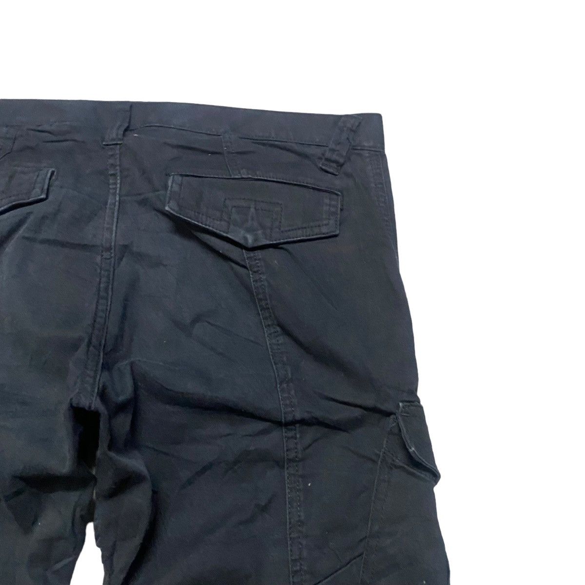 Tornado Mart Vintage Tornado Mart Stacked Cargo Flare Pants Size US 31 - 11 Thumbnail