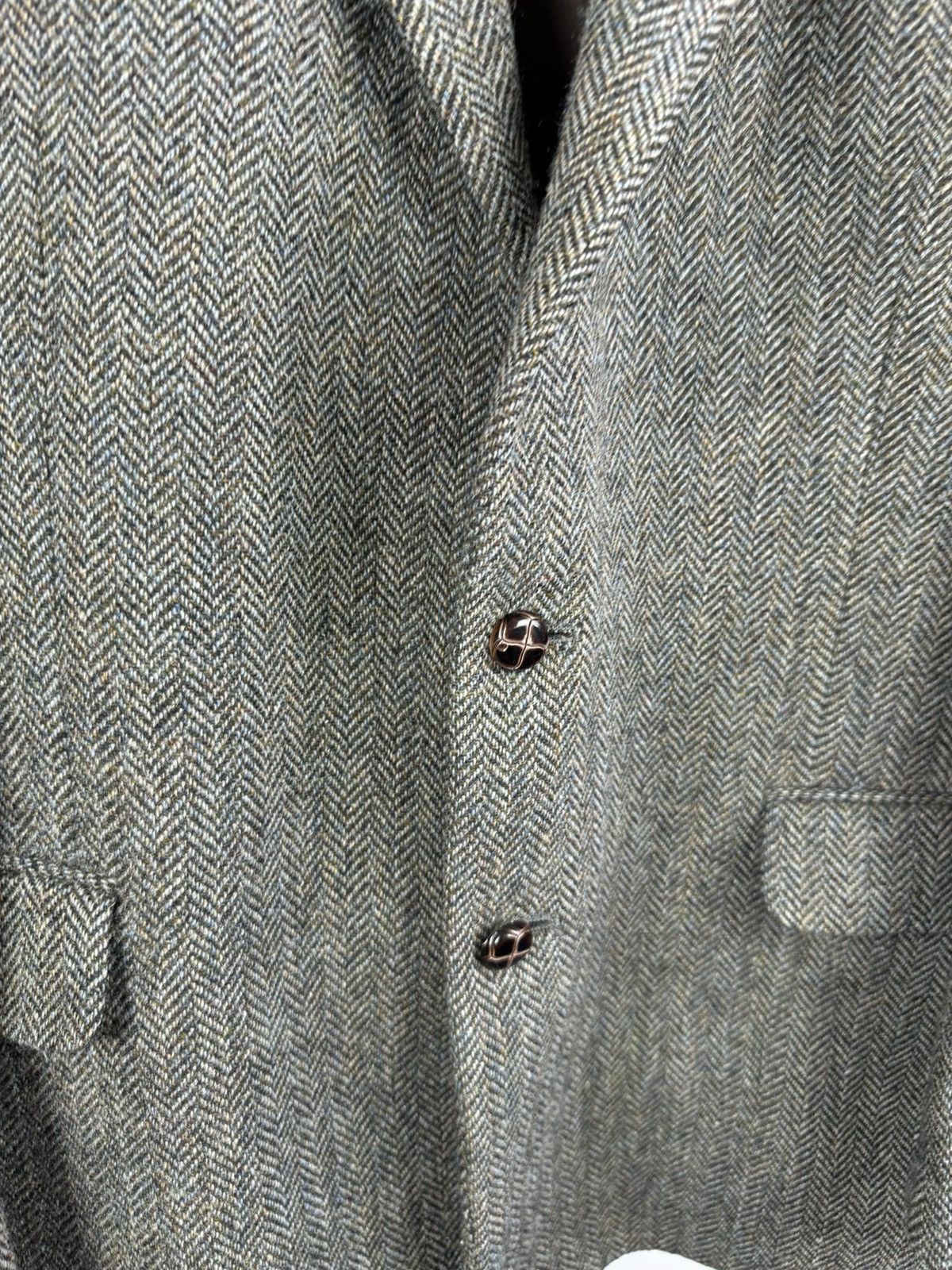 Vintage Vintage Original Borders Tweed Blazer Scotland Size 46R - 4 Thumbnail